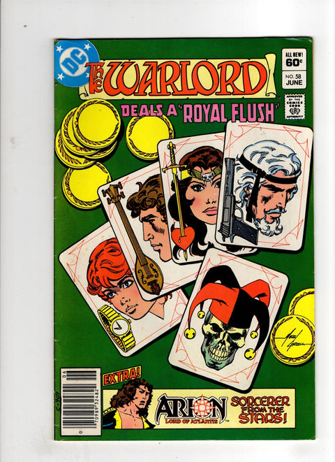 Warlord, Vol. 1 #58 (1982) Newsstand Edition   Newsstand Edition  Buy & Sell Comics Online Comic Shop Toronto Canada