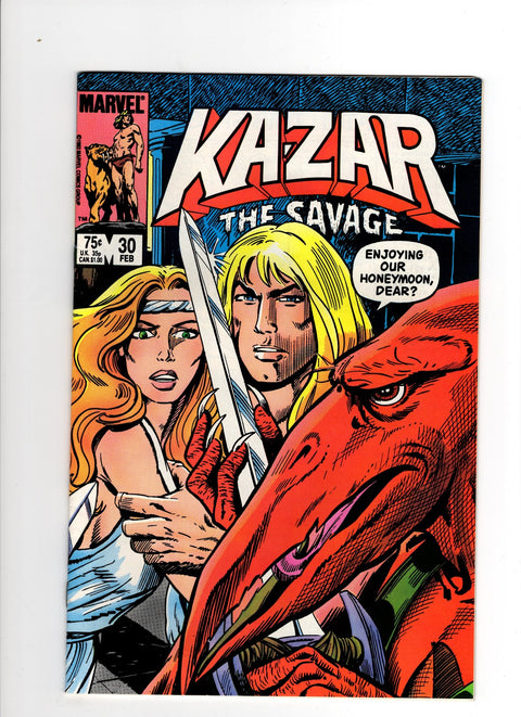 Ka-Zar, Vol. 3 #30 (1984)      Buy & Sell Comics Online Comic Shop Toronto Canada