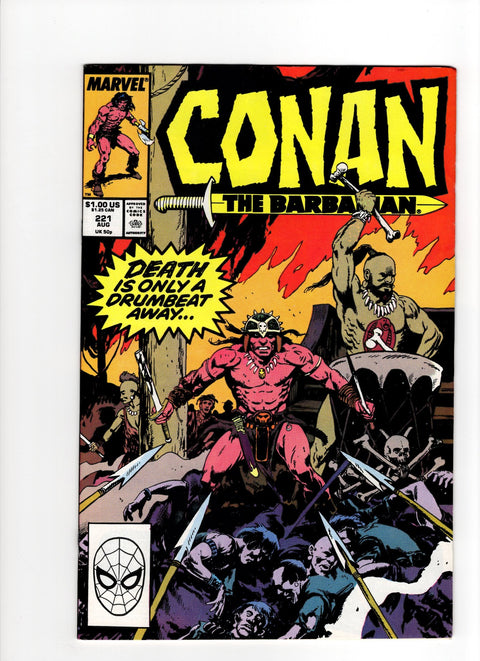 Conan the Barbarian, Vol. 1 #221 (1989)      Buy & Sell Comics Online Comic Shop Toronto Canada