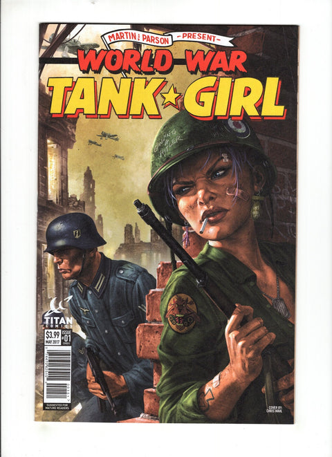 Tank Girl: World War Tank Girl #1 (Cvr E) (2017) Chris Wahl  E Chris Wahl  Buy & Sell Comics Online Comic Shop Toronto Canada