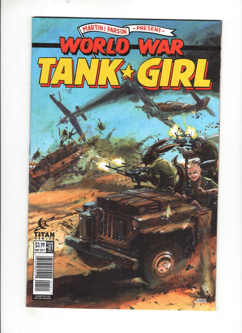 Tank Girl: World War Tank Girl #1 (Cvr B) (2017) Variant Keith Burns Cover  B Variant Keith Burns Cover  Buy & Sell Comics Online Comic Shop Toronto Canada