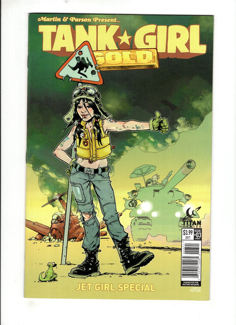 Tank Girl: Gold #3 (Cvr B) (2016) Variant Phillip Bond Cover  B Variant Phillip Bond Cover  Buy & Sell Comics Online Comic Shop Toronto Canada