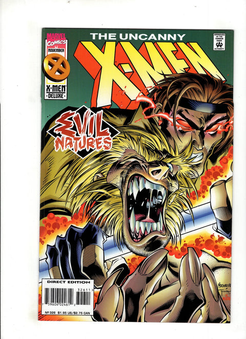 Uncanny X-Men, Vol. 1 #326 (1995)      Buy & Sell Comics Online Comic Shop Toronto Canada