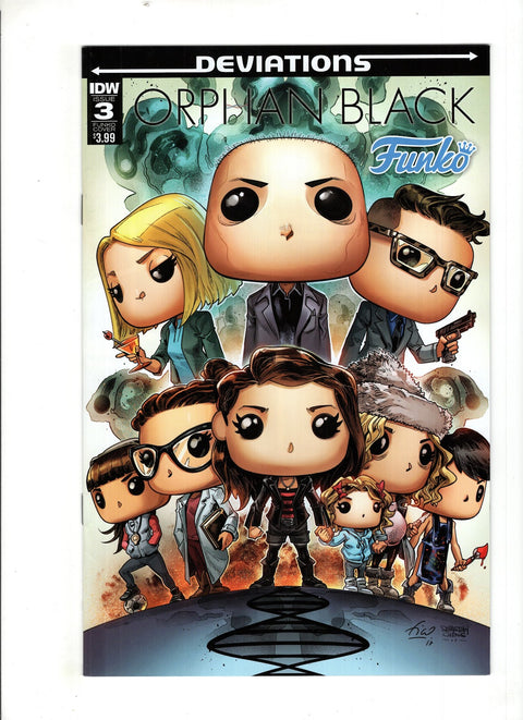 Orphan Black: Deviations #3 (Cvr B) (2017) Funko Variant  B Funko Variant  Buy & Sell Comics Online Comic Shop Toronto Canada