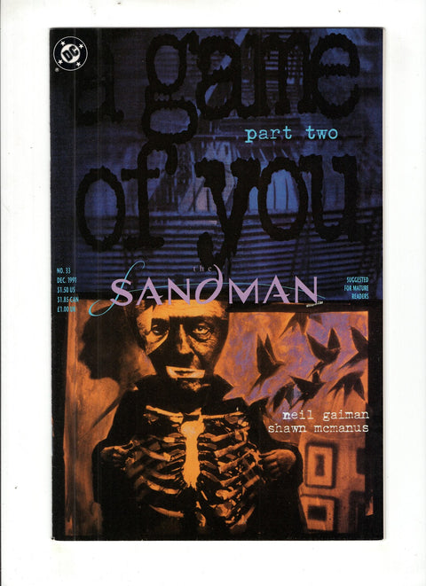 The Sandman, Vol. 2 #33 (1991)      Buy & Sell Comics Online Comic Shop Toronto Canada