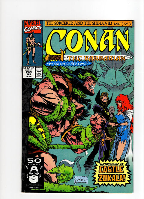 Conan the Barbarian, Vol. 1 #243 (1991)      Buy & Sell Comics Online Comic Shop Toronto Canada