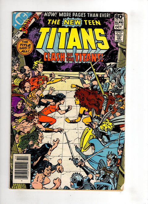 The New Teen Titans, Vol. 1 #12 (1981) Newsstand Edition  Newsstand Edition  Buy & Sell Comics Online Comic Shop Toronto Canada