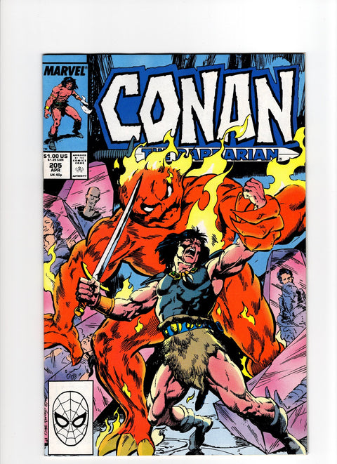 Conan the Barbarian, Vol. 1 #205 (1988)      Buy & Sell Comics Online Comic Shop Toronto Canada