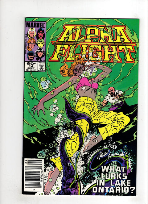 Alpha Flight, Vol. 1 #14 (1984) Newsstand Edition  Newsstand Edition  Buy & Sell Comics Online Comic Shop Toronto Canada