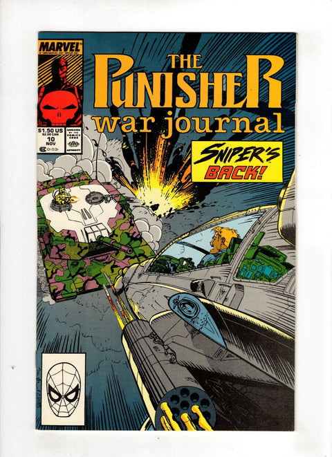 Punisher War Journal, Vol. 1 #10 (1989)     Buy & Sell Comics Online Comic Shop Toronto Canada