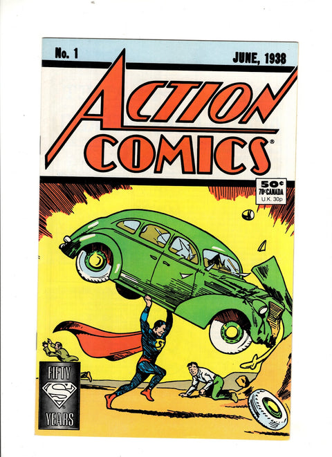 Action Comics, Vol. 1 #1 (1988) 50th Anniversary Reprint Edition   50th Anniversary Reprint Edition  Buy & Sell Comics Online Comic Shop Toronto Canada