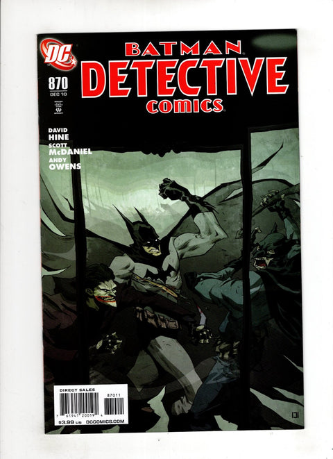 Detective Comics, Vol. 1 #870 (Cvr A) (2010)  A   Buy & Sell Comics Online Comic Shop Toronto Canada