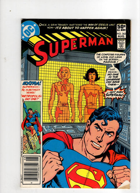 Superman, Vol. 1 #362 (1981) Newsstand Edition   Newsstand Edition  Buy & Sell Comics Online Comic Shop Toronto Canada
