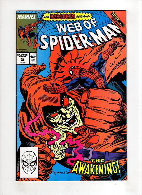 Web of Spider-Man, Vol. 1 #47 (1988)     Buy & Sell Comics Online Comic Shop Toronto Canada