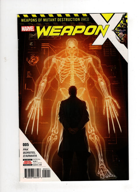 Weapon X, Vol. 3 #5 (Cvr A) (2017) Skan Srisuwan  A Skan Srisuwan  Buy & Sell Comics Online Comic Shop Toronto Canada