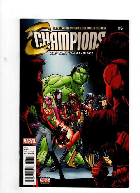 Champions, Vol. 2 (Marvel) #6 (Cvr A) (2017) Humberto Ramos  A Humberto Ramos  Buy & Sell Comics Online Comic Shop Toronto Canada