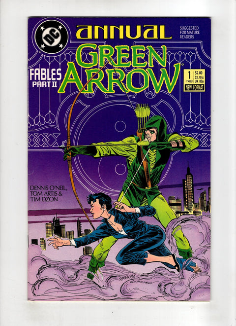 Green Arrow, Vol. 2 Annual #1 (1988)     Buy & Sell Comics Online Comic Shop Toronto Canada