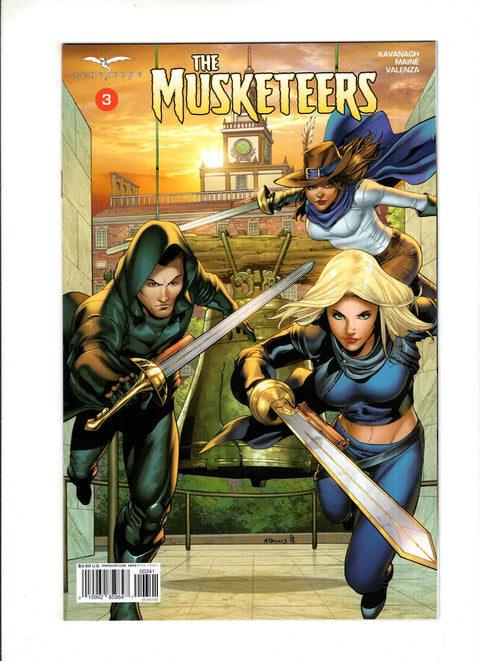 Musketeers #3 (Cvr D) (2018) Robert Q. Atkins Variant  D Robert Q. Atkins Variant  Buy & Sell Comics Online Comic Shop Toronto Canada