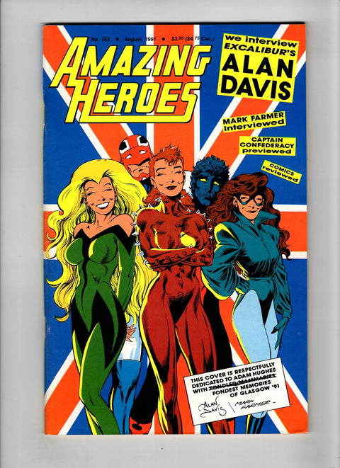 Amazing Heroes #193 (1981)     Buy & Sell Comics Online Comic Shop Toronto Canada