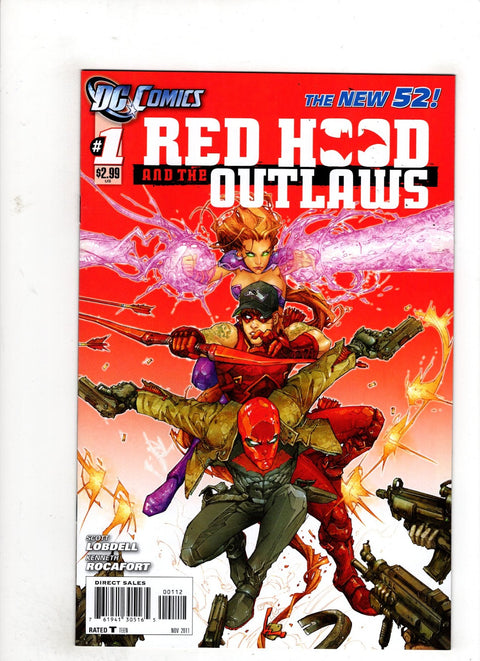 Red Hood and the Outlaws, Vol. 1 #1 (2011) 2nd Printing Variant   2nd Printing Variant  Buy & Sell Comics Online Comic Shop Toronto Canada