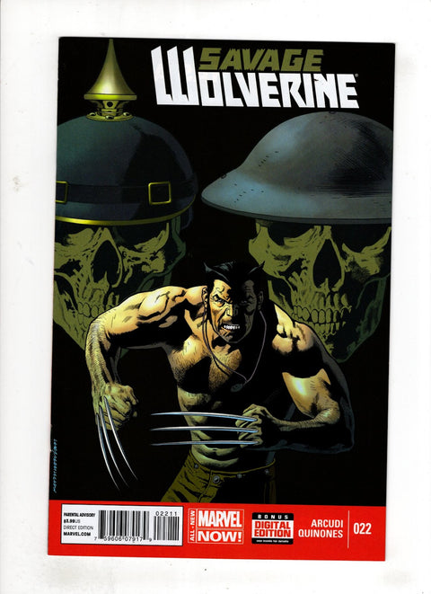 Savage Wolverine, Vol. 1 #22 (2014)      Buy & Sell Comics Online Comic Shop Toronto Canada
