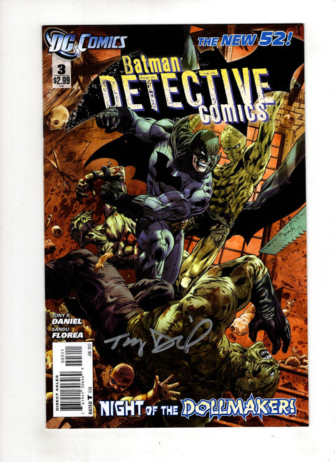 Detective Comics, Vol. 2 #3 (Cvr A) (2011) Signed A Signed  Buy & Sell Comics Online Comic Shop Toronto Canada