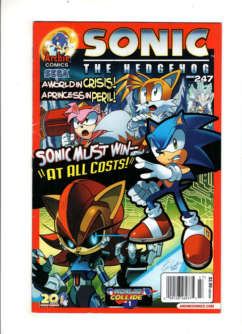 Sonic the Hedgehog, Vol. 2 #247 (2013)      Buy & Sell Comics Online Comic Shop Toronto Canada