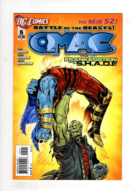 OMAC, Vol. 4 #5 (2012)      Buy & Sell Comics Online Comic Shop Toronto Canada