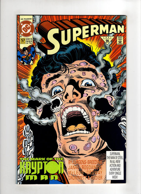 Superman, Vol. 2 #57 (1991)     Buy & Sell Comics Online Comic Shop Toronto Canada