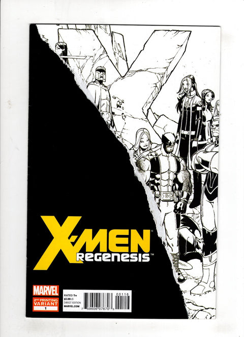X-Men: Regenesis #1 (Cvr F) (2011) 2nd Printing Chris Bachalo Connecting Variant  F 2nd Printing Chris Bachalo Connecting Variant  Buy & Sell Comics Online Comic Shop Toronto Canada