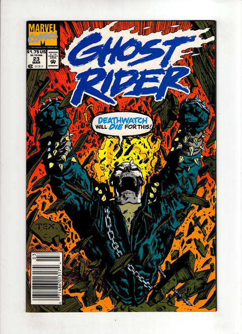 Ghost Rider, Vol. 2 #23 (1992) Newsstand Edition  Newsstand Edition  Buy & Sell Comics Online Comic Shop Toronto Canada