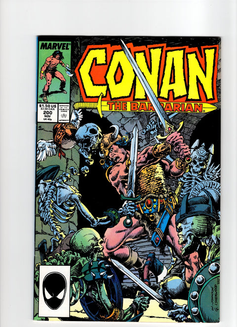 Conan the Barbarian, Vol. 1 #200 (1987)      Buy & Sell Comics Online Comic Shop Toronto Canada