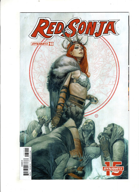 Red Sonja, Vol. 5 (Dynamite Entertainment) #3 (Cvr D) (2019) Julian Totino Tedesco  D Julian Totino Tedesco  Buy & Sell Comics Online Comic Shop Toronto Canada