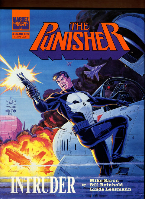 Marvel Graphic Novel HC #51 (1989) The Punisher - Intruder HC The Punisher - Intruder  Buy & Sell Comics Online Comic Shop Toronto Canada