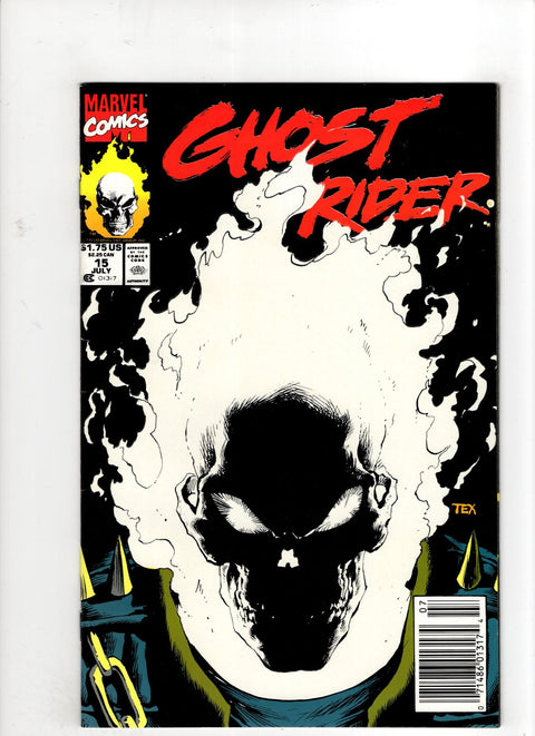 Ghost Rider, Vol. 2 #15 (1991) Newsstand Edition   Newsstand Edition  Buy & Sell Comics Online Comic Shop Toronto Canada