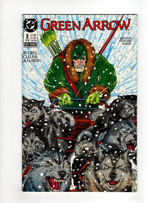 Green Arrow, Vol. 2 #8 (1988)     Buy & Sell Comics Online Comic Shop Toronto Canada
