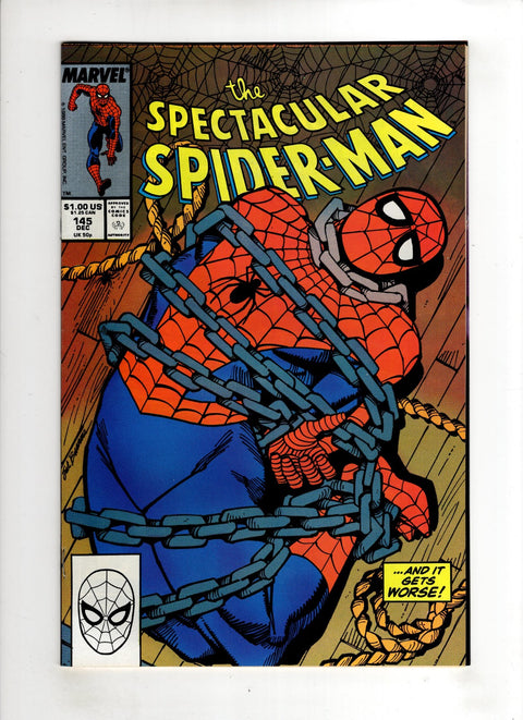 The Spectacular Spider-Man, Vol. 1 #145 (1988)     Buy & Sell Comics Online Comic Shop Toronto Canada