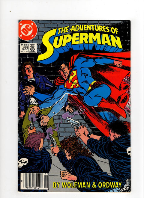 The Adventures of Superman, Vol. 1 #433 (1987) Canadian Price   Canadian Price  Buy & Sell Comics Online Comic Shop Toronto Canada