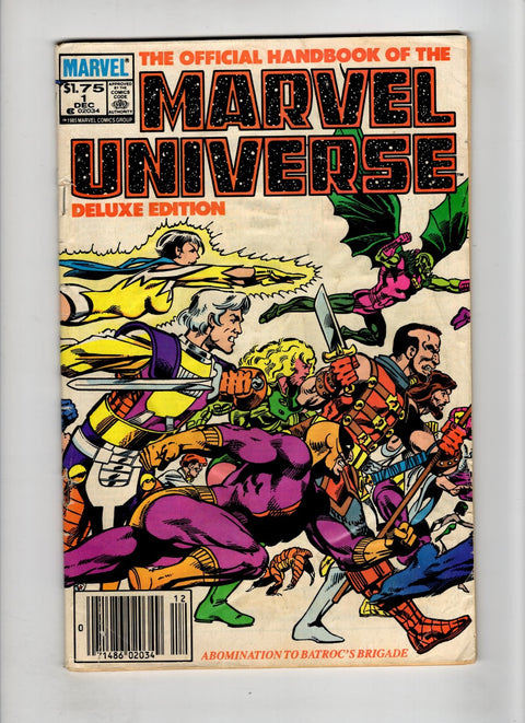 Official Handbook of the Marvel Universe: Deluxe Edition (Vol. 2) #1 (Cvr C) (1985) Canadian Price Variant C Canadian Price Variant  Buy & Sell Comics Online Comic Shop Toronto Canada