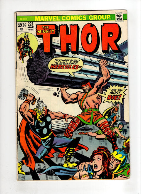 Thor, Vol. 1 #221 (Cvr A) (1973)  A   Buy & Sell Comics Online Comic Shop Toronto Canada