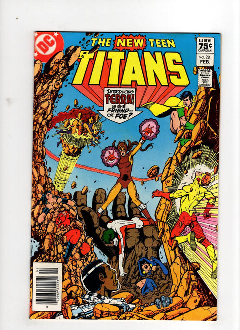 The New Teen Titans, Vol. 1 #28 (1983) Canadian Price Variant   Canadian Price Variant  Buy & Sell Comics Online Comic Shop Toronto Canada