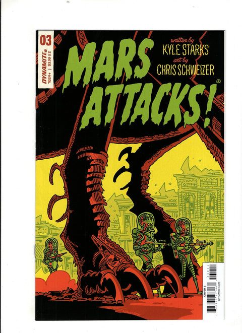 Mars Attacks, Vol. 4 #3 (Cvr E) (2018) Chris Schweizer Subscription  E Chris Schweizer Subscription  Buy & Sell Comics Online Comic Shop Toronto Canada