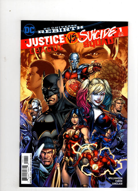 Justice League vs. Suicide Squad #1 (Cvr A) (2016) Jason Fabok  A Jason Fabok  Buy & Sell Comics Online Comic Shop Toronto Canada