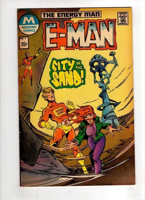 E-Man, Vol. 1 (Charlton / Modern Comics) #4 (1978) Modern Comics Reprint  Modern Comics Reprint  Buy & Sell Comics Online Comic Shop Toronto Canada