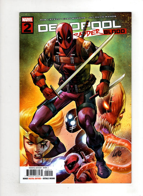 Deadpool: Badder Blood #2 (Cvr A) (2023) Rob Liefeld A Rob Liefeld  Buy & Sell Comics Online Comic Shop Toronto Canada