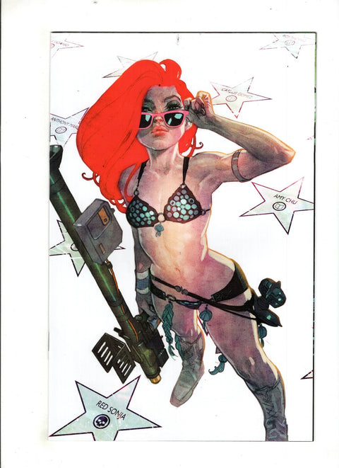 Red Sonja, Vol. 4 (Dynamite Entertainment) #13 (Cvr F) (2018) Incentive Ben Caldwell Virgin  F Incentive Ben Caldwell Virgin  Buy & Sell Comics Online Comic Shop Toronto Canada