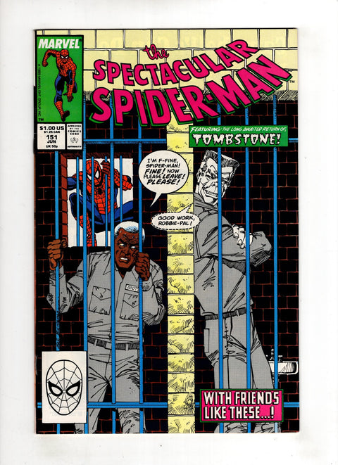 The Spectacular Spider-Man, Vol. 1 #151 (1989)     Buy & Sell Comics Online Comic Shop Toronto Canada