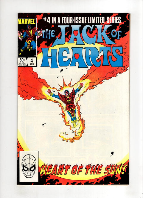Jack of Hearts #4 (Cvr A) (1984)  A   Buy & Sell Comics Online Comic Shop Toronto Canada