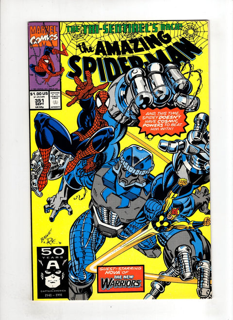 The Amazing Spider-Man, Vol. 1 #351 (Cvr A) (1991)  A   Buy & Sell Comics Online Comic Shop Toronto Canada