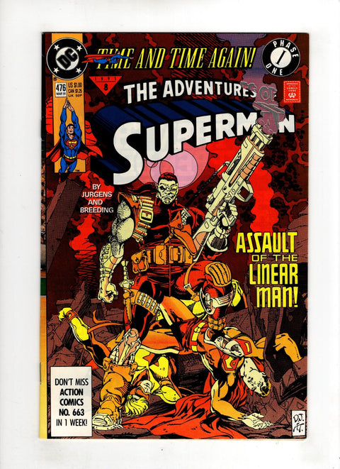 The Adventures of Superman, Vol. 1 #476 (Cvr A) (1991)  A   Buy & Sell Comics Online Comic Shop Toronto Canada